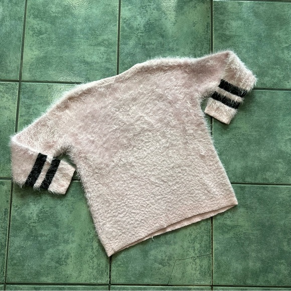 Forever 21 Light Pink Barbie Eyelash Fuzzy Sweater - Picture 9 of 12